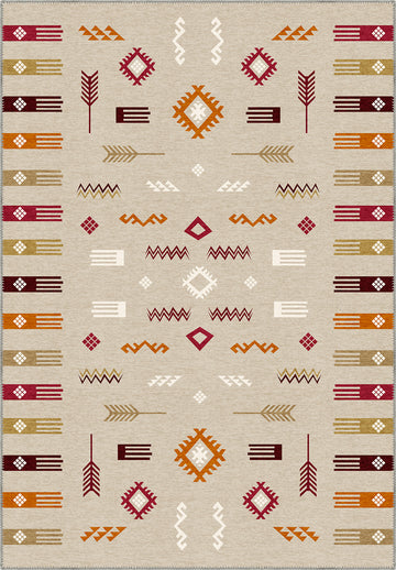 Azra Beige Berber Rug