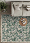 Thalassa Green Country Rug