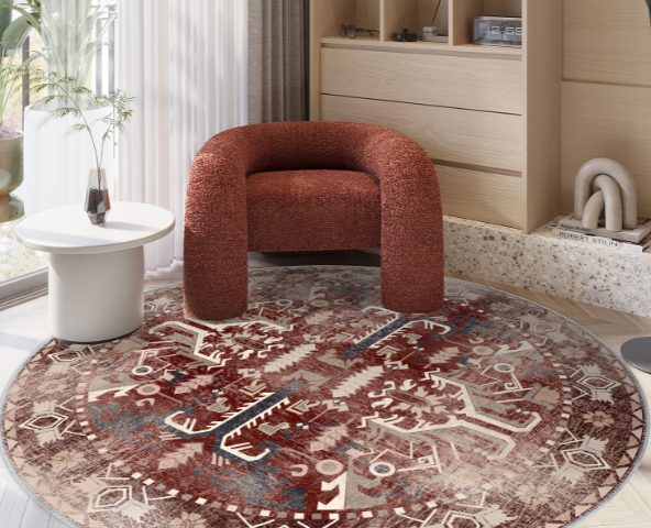 100 x 100 Round Rugs