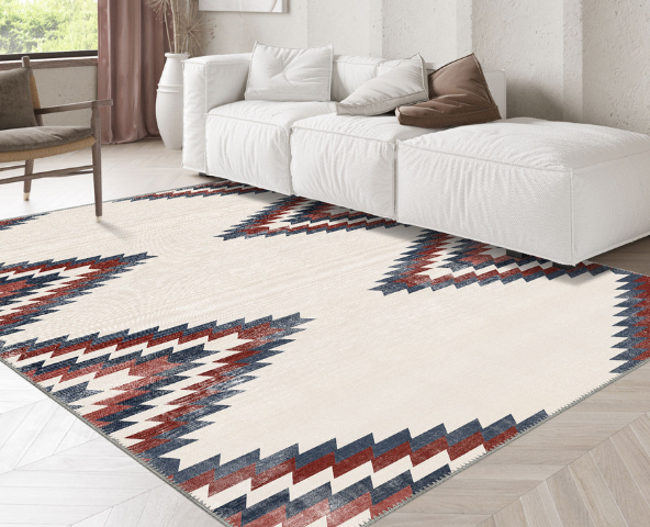 160x230 rugs are offering ample coverage without overwhelming spaces
