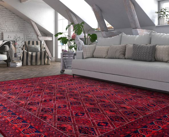Burgundy Rug