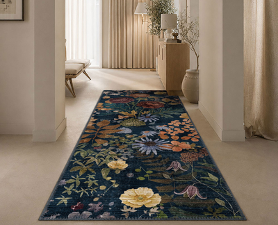 100 x 400 cm runner rug for long hallways.