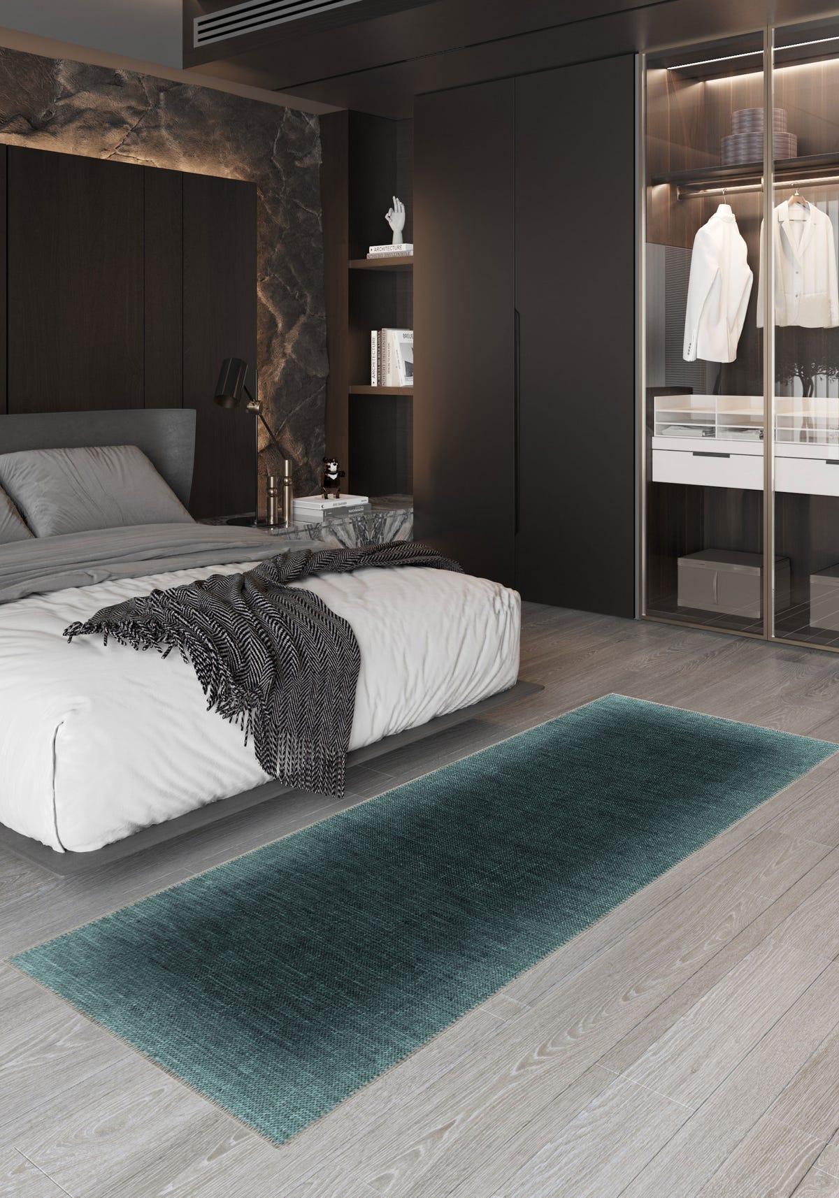 Madison Green Ombre Rug