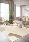 Alindra Beige Modern Rug