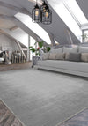 Olivia Grey Bordered Rug