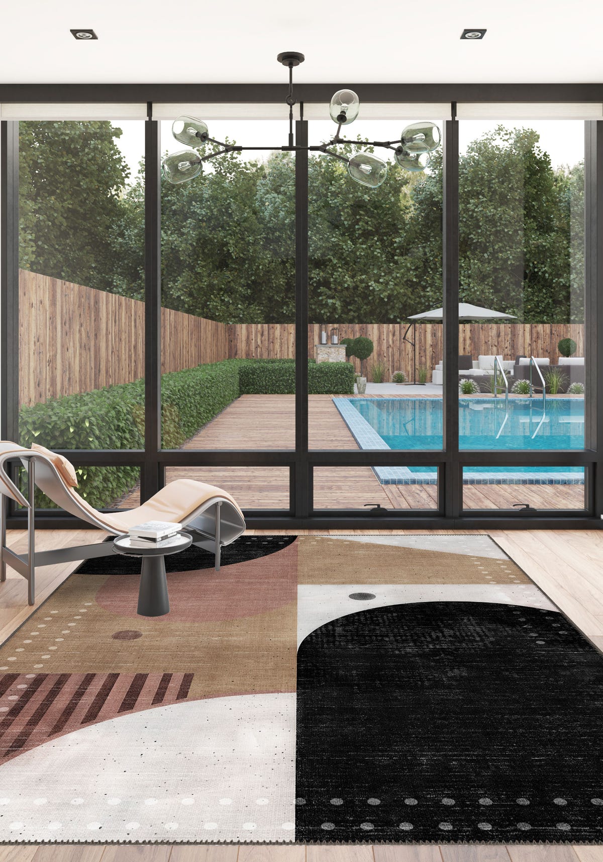 Bastion Colourful Washable Rug