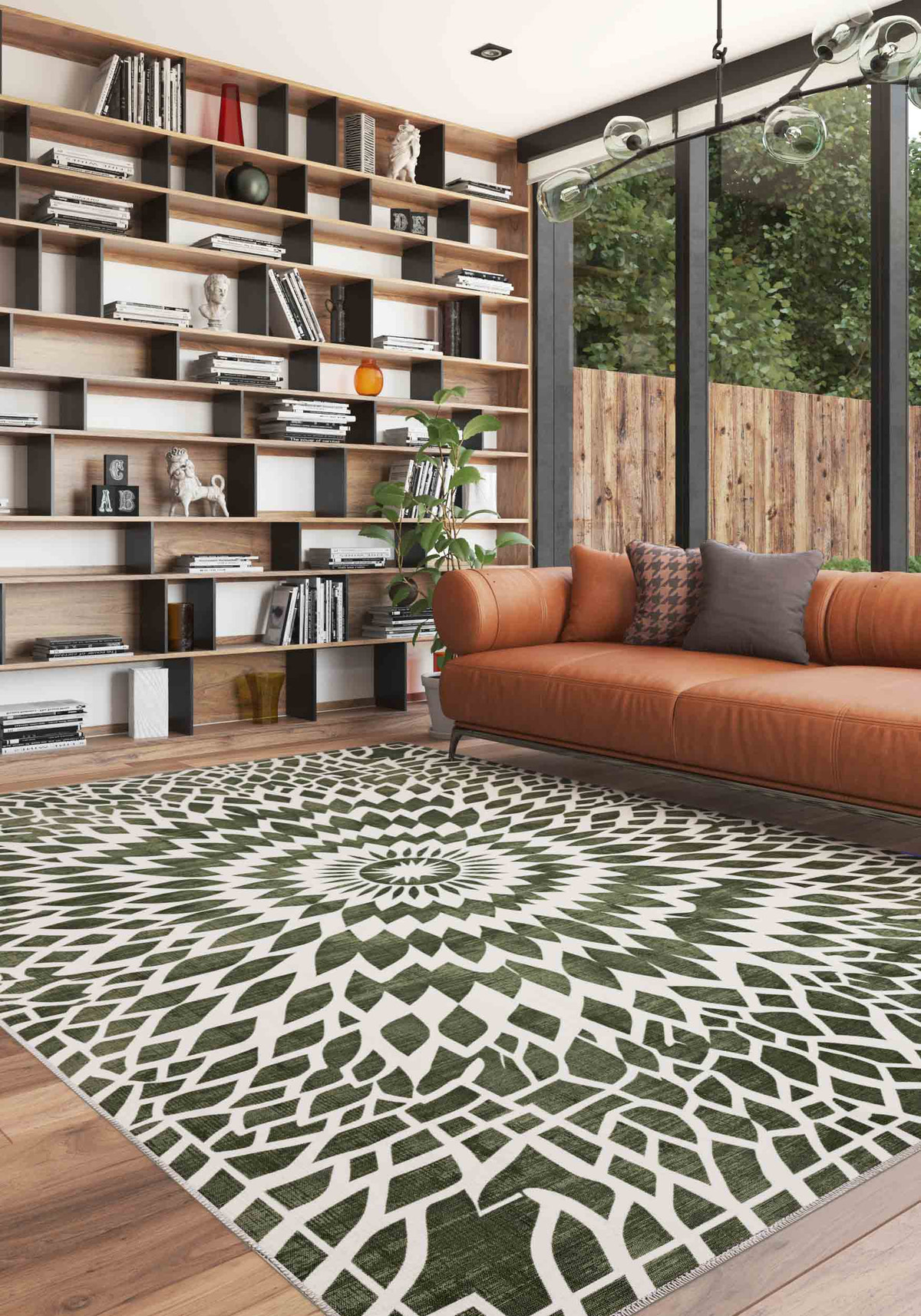 Juno Washable Green Rug