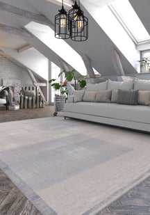 Aisling Light Blue Washable Rug