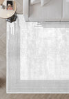 Ayden Light Grey Washable Rug