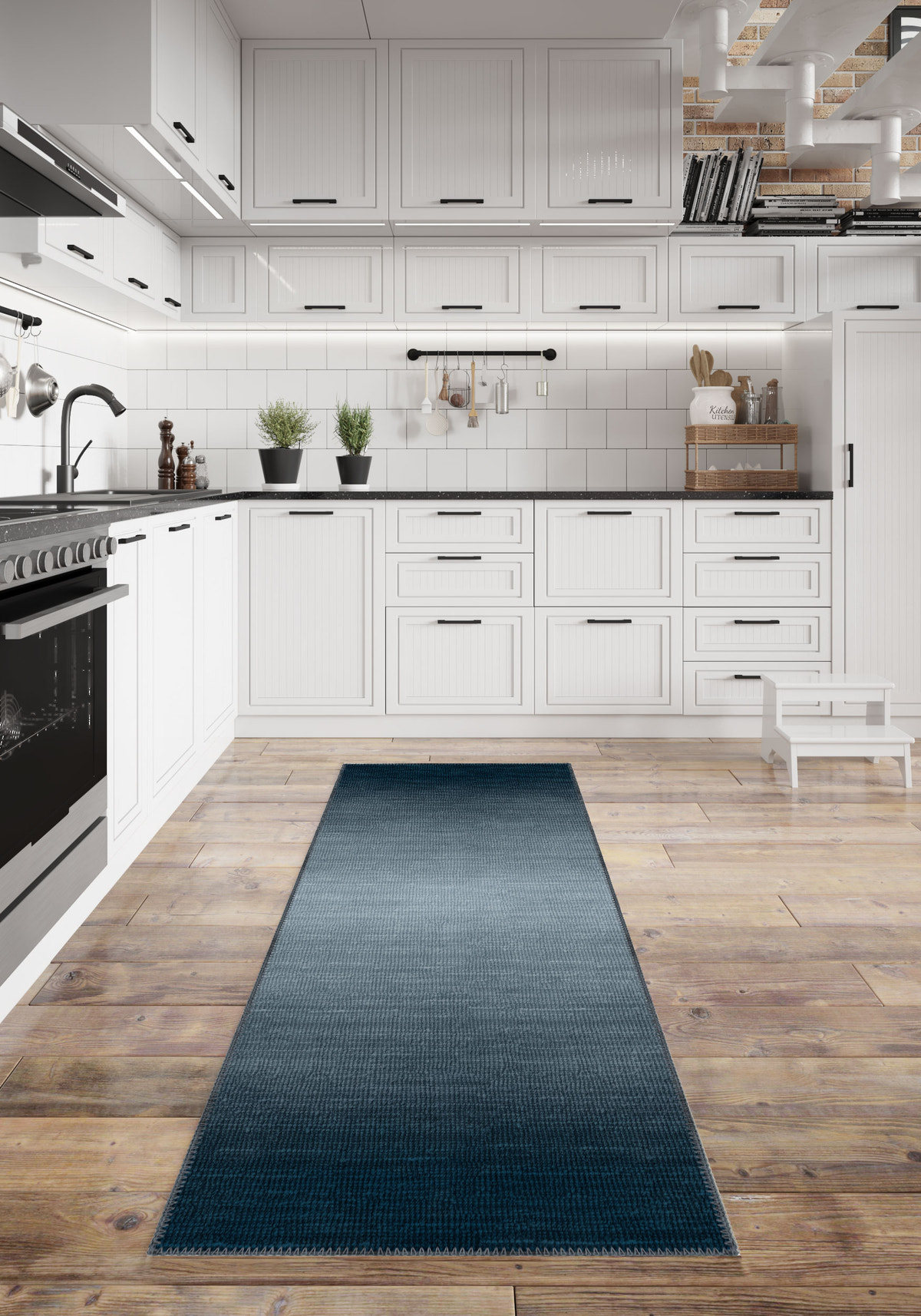 Rilo Ombre Blue Rug