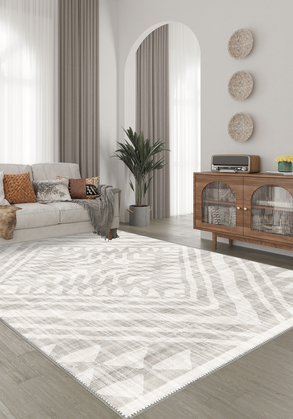 Percy Boho Washable Rug