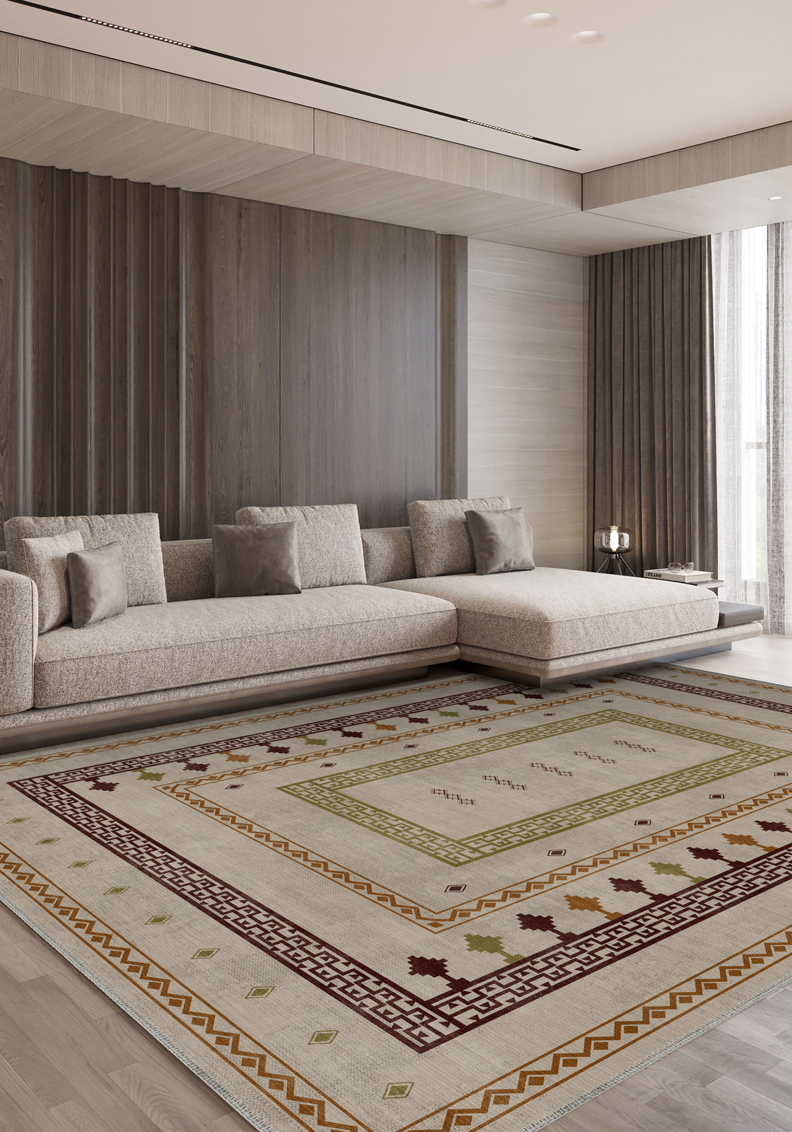 Desmond Colourful Boho Rug