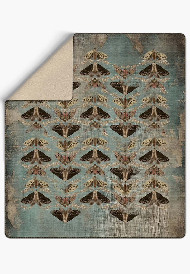 Celestia Blue Butterfly Blanket