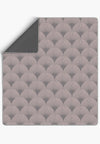 Addison Pink Grey Art Deco Blanket