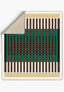 Quillon Green Checkered Blanket
