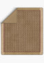 Zafira Beige Leopard Blanket