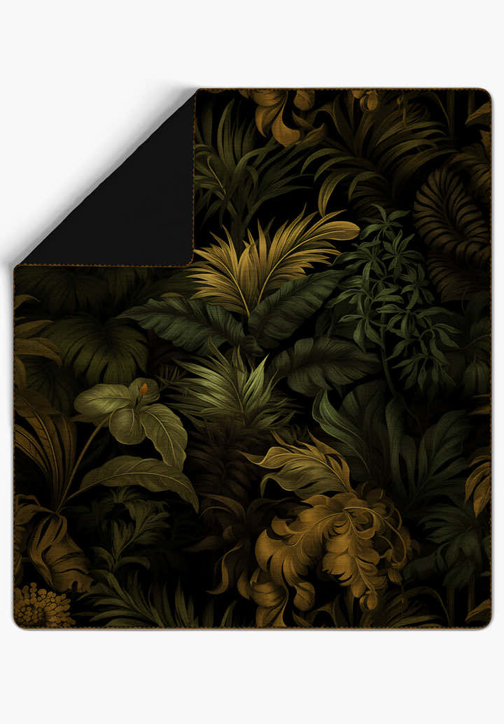 Alaric Deep Green Bedspread Blanket
