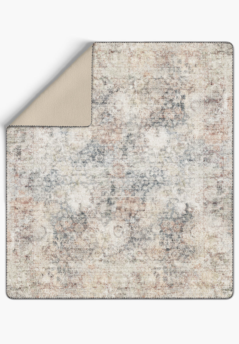 Ethan Cream Bedspread Throw Blanket