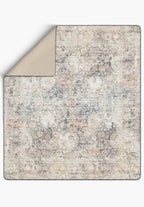 Ethan Cream Bedspread Throw Blanket