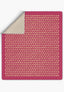 Thalia Pink Blanket Throw
