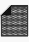 Thalia Dark Gray Blanket Throw