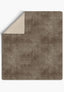 Oliver Taupe Throw Blanket