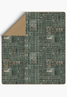Nora Green Throw Blanket