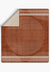 Nathan Geometric Cinnamon Blanket