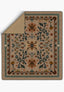 Maribel Brown Floral Blanket