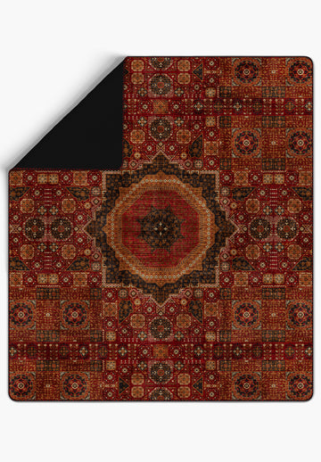 Yasmin Rug Motifs Blanket Bedspread