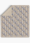 Celine Beige Lavender Blanket Bedspread