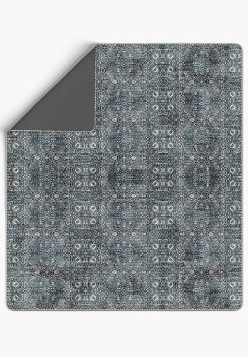 Dorothy Navy Blanket Bedspread