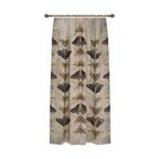 Celestia Beige Moth Curtain