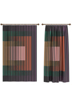 August Colorful Mid Century Curtain