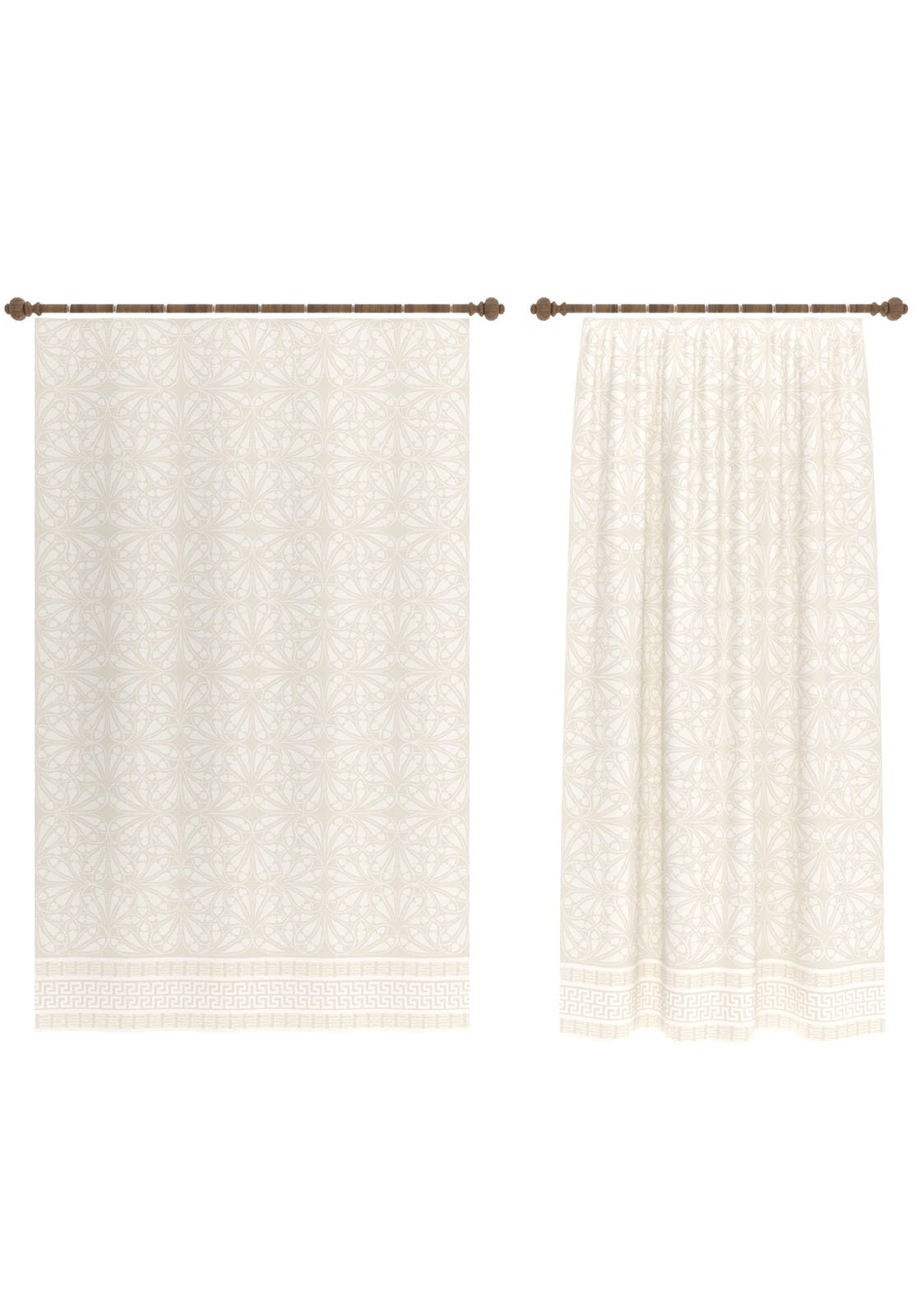 Alexis Off White Curtain