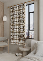 David Southwestern Geometric Curtain