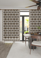 David Southwestern Geometric Curtain