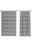 Zachary Navy Blue Art Nouveau Curtain