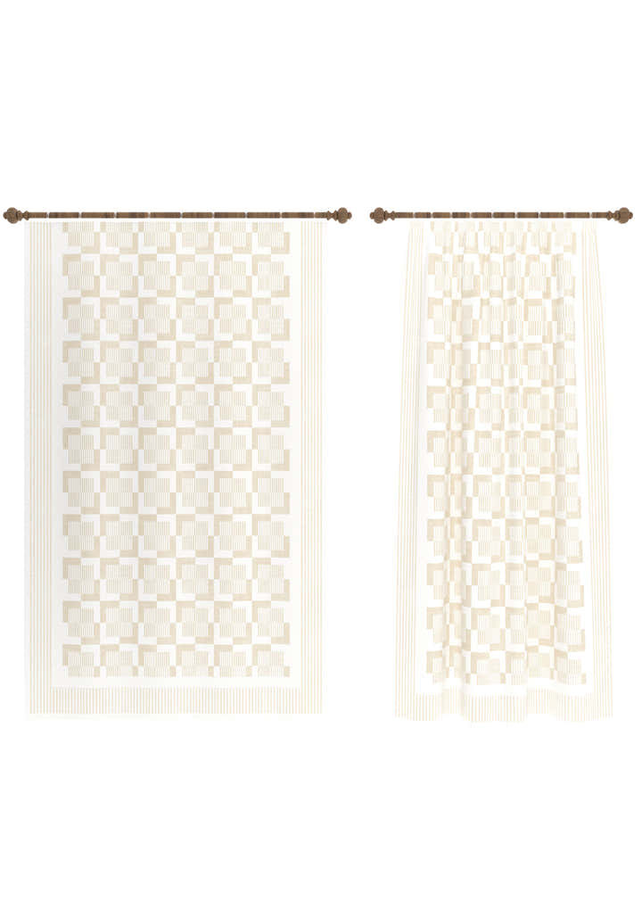 Berylle Ivory Curtain