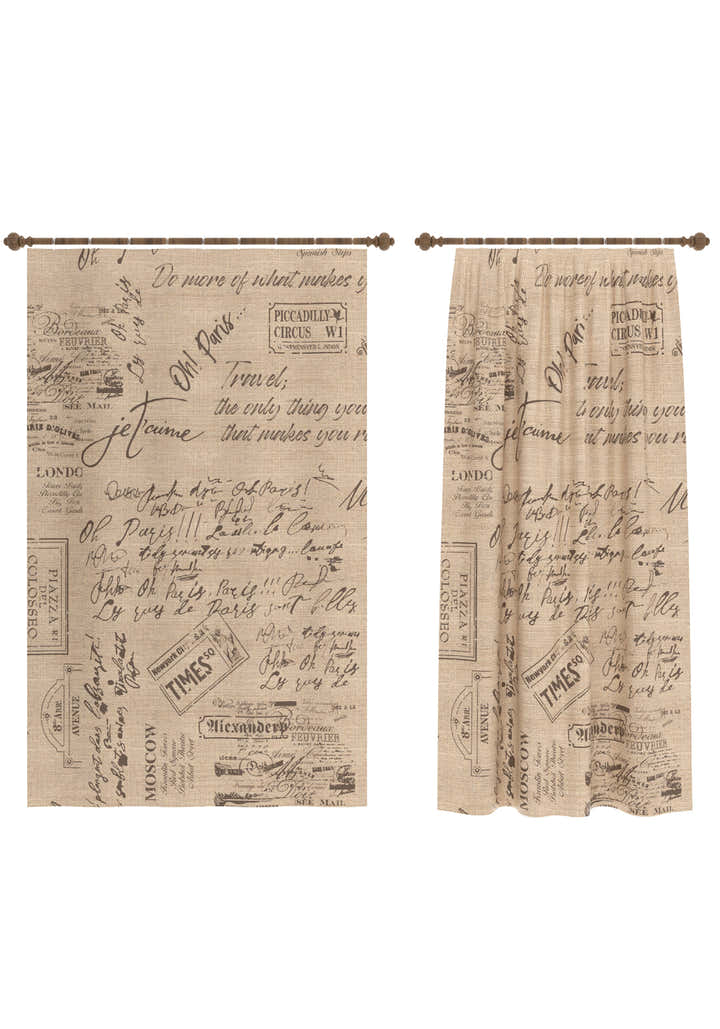 Memora Vintage French Curtain