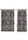Tavira Navy Brown Paisley Curtain