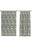 Thalassa Green Farmhouse Curtain