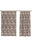Thalassa Burgundy Vintage Curtain