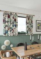 Leandro Geometric Mid Century Curtain