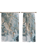 Marcellus Light Blue Curtain