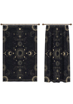 Noctara Dark Navy Celestial Curtain