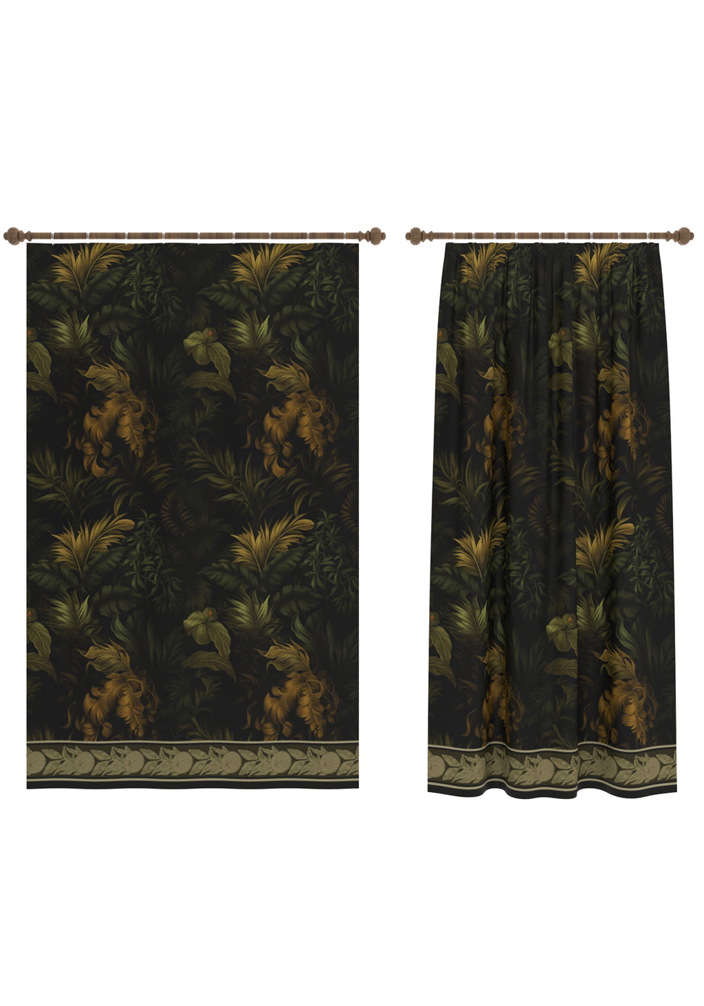 Alaric Botanical Blackout Curtain