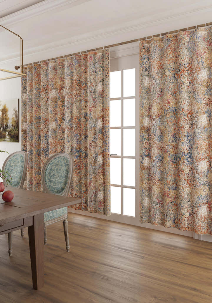 Artemis Paisley Colorful Curtain