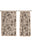 Liora Floral Beige Curtain