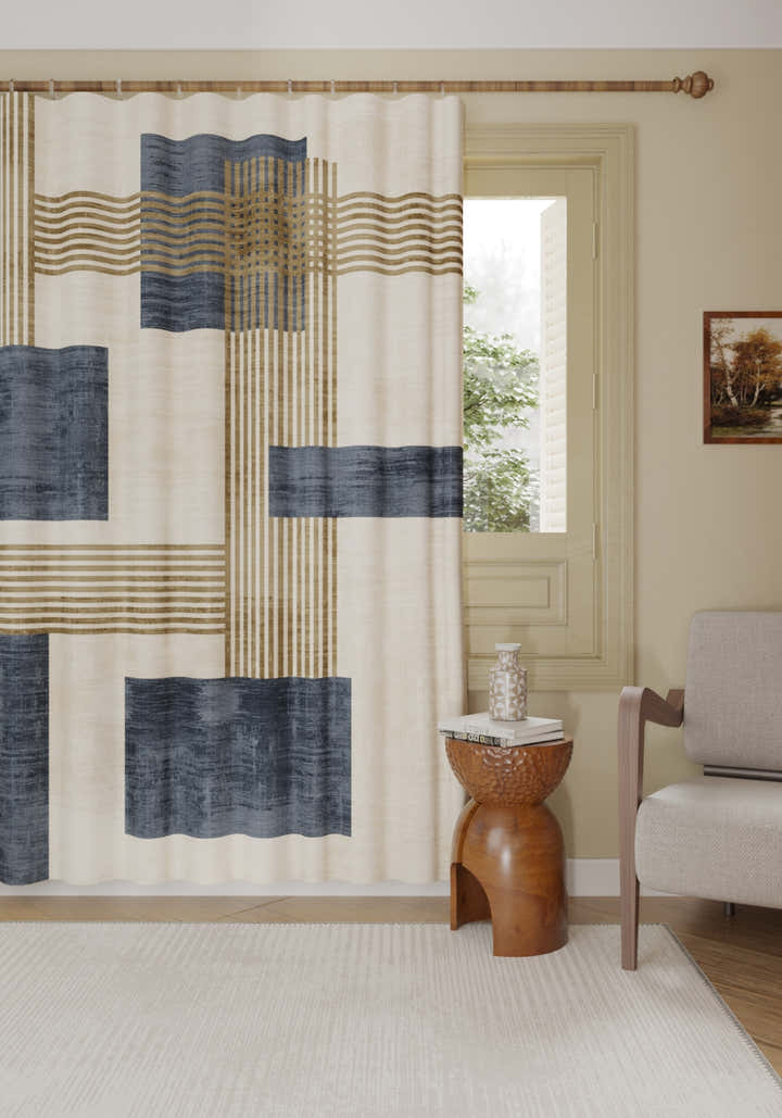 Morgana Mid Century Modern Curtain
